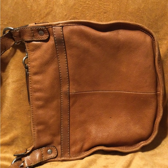 Fossil Pebbled Leather Crossbody Shoulder Handbag - Picture 3 of 9